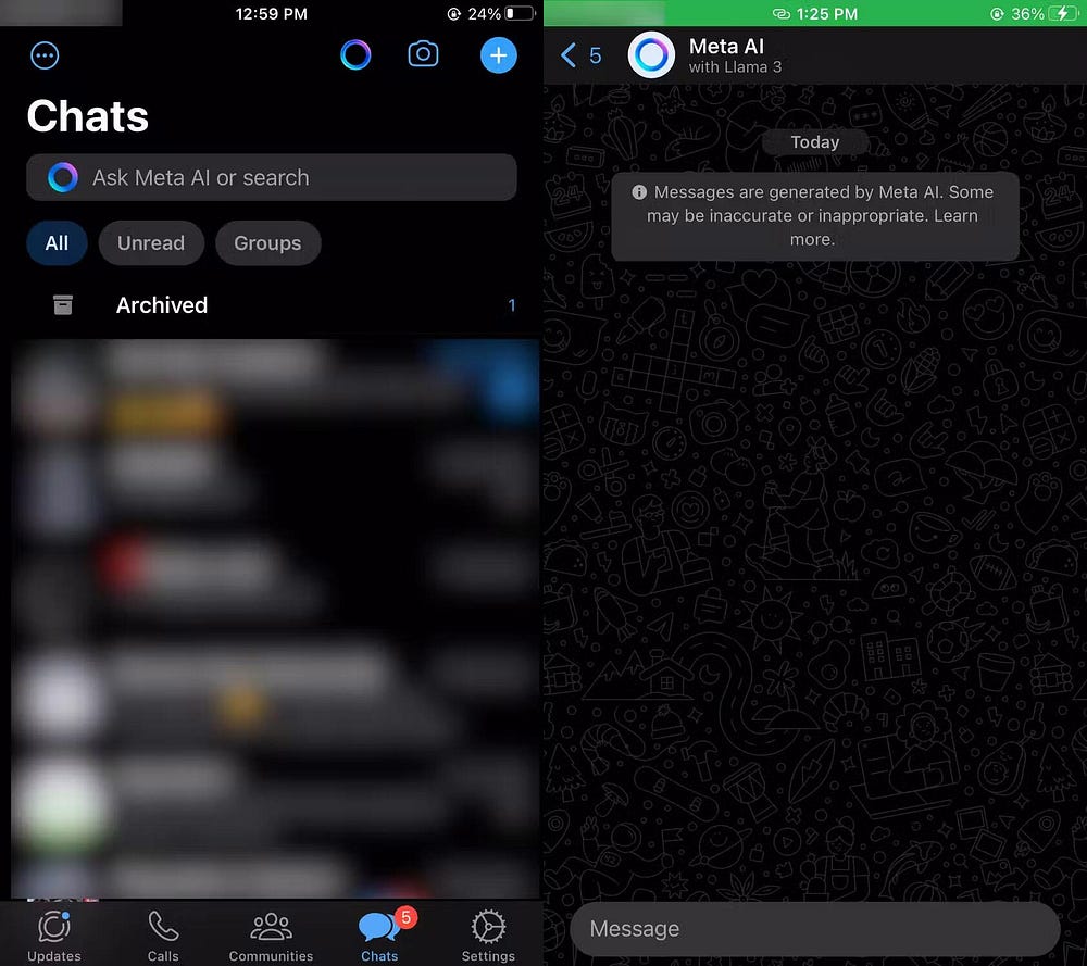 صورة لـ لا يُمكنك تعطيل Meta AI، ولكن إليك كيفية تجاهل روبوت الدردشة بدلاً من ذلك | 1LHyP6ysySPwoWHj_xESiPA-DzTechs