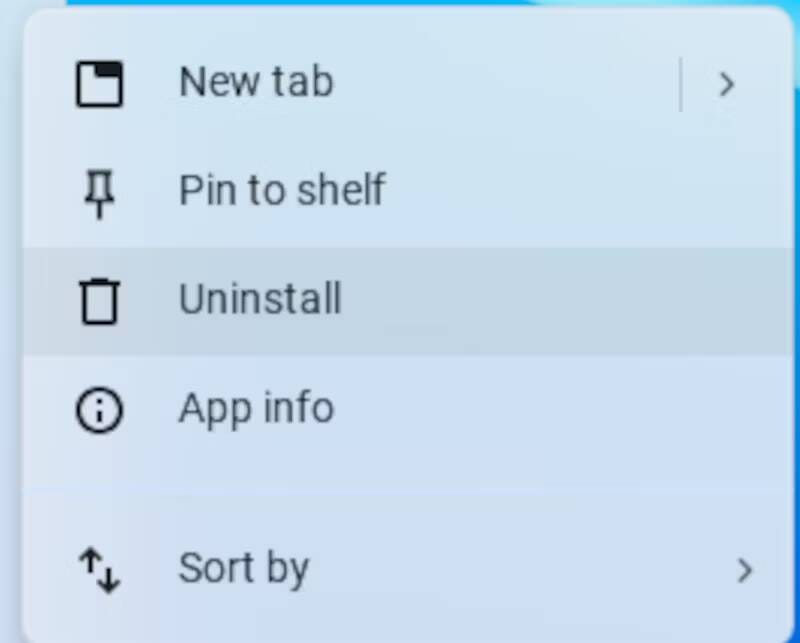 صورة لـ كيفية حذف التطبيقات على Chromebook | 1PoePNkA64T-ZOW-85eWz4A-DzTechs