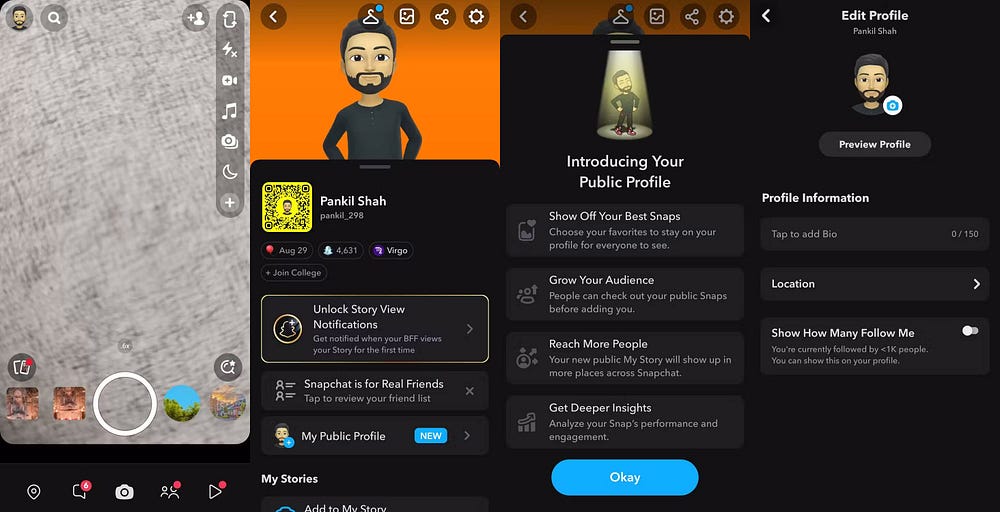 صورة لـ ما هو الملف التعريفي العام على Snapchat وكيف يُمكنك إنشاؤه؟ | 1RrTN5HMVnuP3ywotdAkC4A-DzTechs