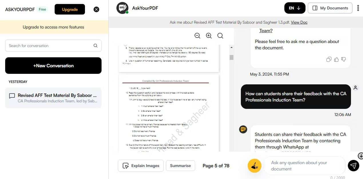 صورة لـ أدوات الذكاء الاصطناعي التي ستُجيب على الأسئلة من ملفات PDF | 1zFNqaKHDvqTpLx4nqvHOFg-DzTechs