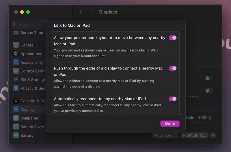 صورة لـ كيفية استخدام لوحة المفاتيح ولوحة التتبع على الـ Mac مع الـ iPad (والعكس صحيح) | 12S6YwNHcT0aiOBoP7LQBlQ-DzTechs