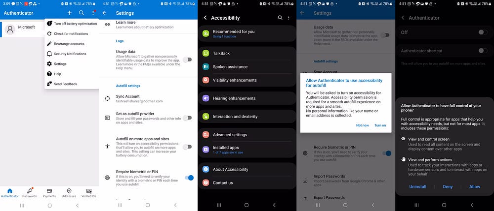 صورة لـ هل تعلم أنه بإمكانك استخدام Microsoft Authenticator كمدير لكلمات السر؟ | 18sJz6pp9lAZ1b4UsYET1dA-DzTechs