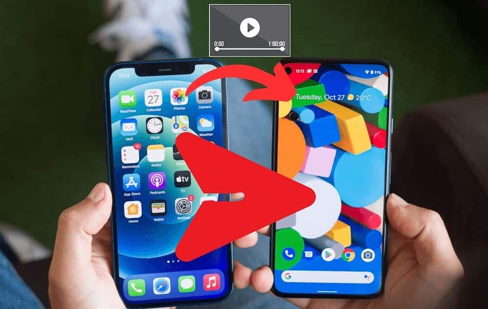صورة لـ كيفية نقل الصور والفيديوهات من الـ iPhone إلى هاتف Android بجودة عالية | 1G0O_Bssi_DQ1Nk20hinpBQ-DzTechs