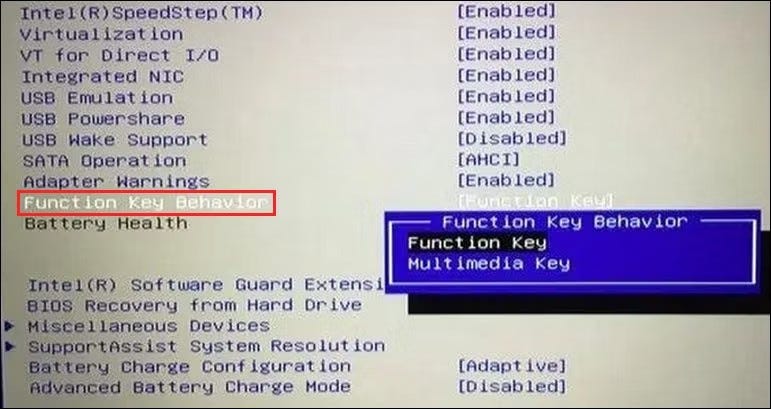 صورة لـ طريقة قفل وتمكين مفتاح الوظيفة Fn في نظام Windows | 1ILpT8paEwMoBjKM-AUBceA-DzTechs