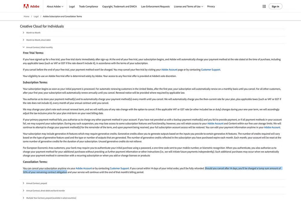 صورة لـ العيوب التي تُواجهها Adobe Creative Cloud في 2024: لماذا قد تبحث عن بدائل | 1Q-bn7fAZ4tCgpJQRbVUlYA-DzTechs