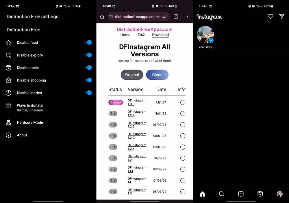 صورة لـ كيف توقفت عن استخدام Instagram دون فقدان الوصول إلى الرسائل | 1c8FosEehcax99yjt7HTuBA-DzTechs