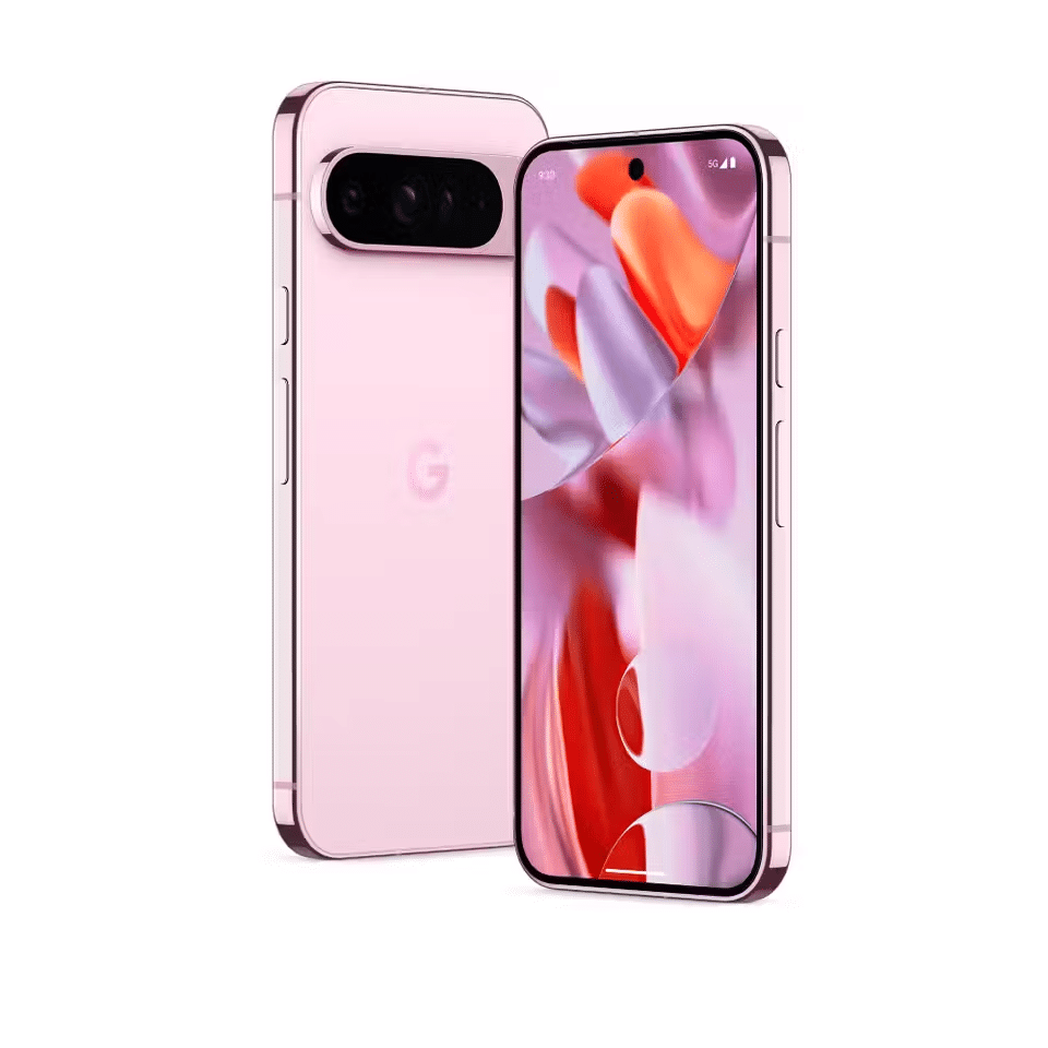 صورة لـ الميزات التي تجلبها سلسلة Google Pixel 9 و Pixel Watch 3 و Pixel Buds Pro 2 | rose-quartz-google-pixel-9-pro-xl-on-a-white-background