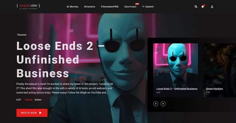 صورة لـ مواقع ويب تعرض أفلامًا من إنتاج أدوات الذكاء الاصطناعي التي يجب أن تكتشفها | 1aMSq84VyiHTTZeOev8ym_w-DzTechs