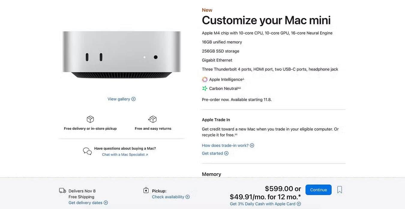 صورة لـ أسباب تجعل الـ Mac mini الجديد الخيار المثالي لي | 13OcqyjVR5RXu-niRDwvttw-DzTechs