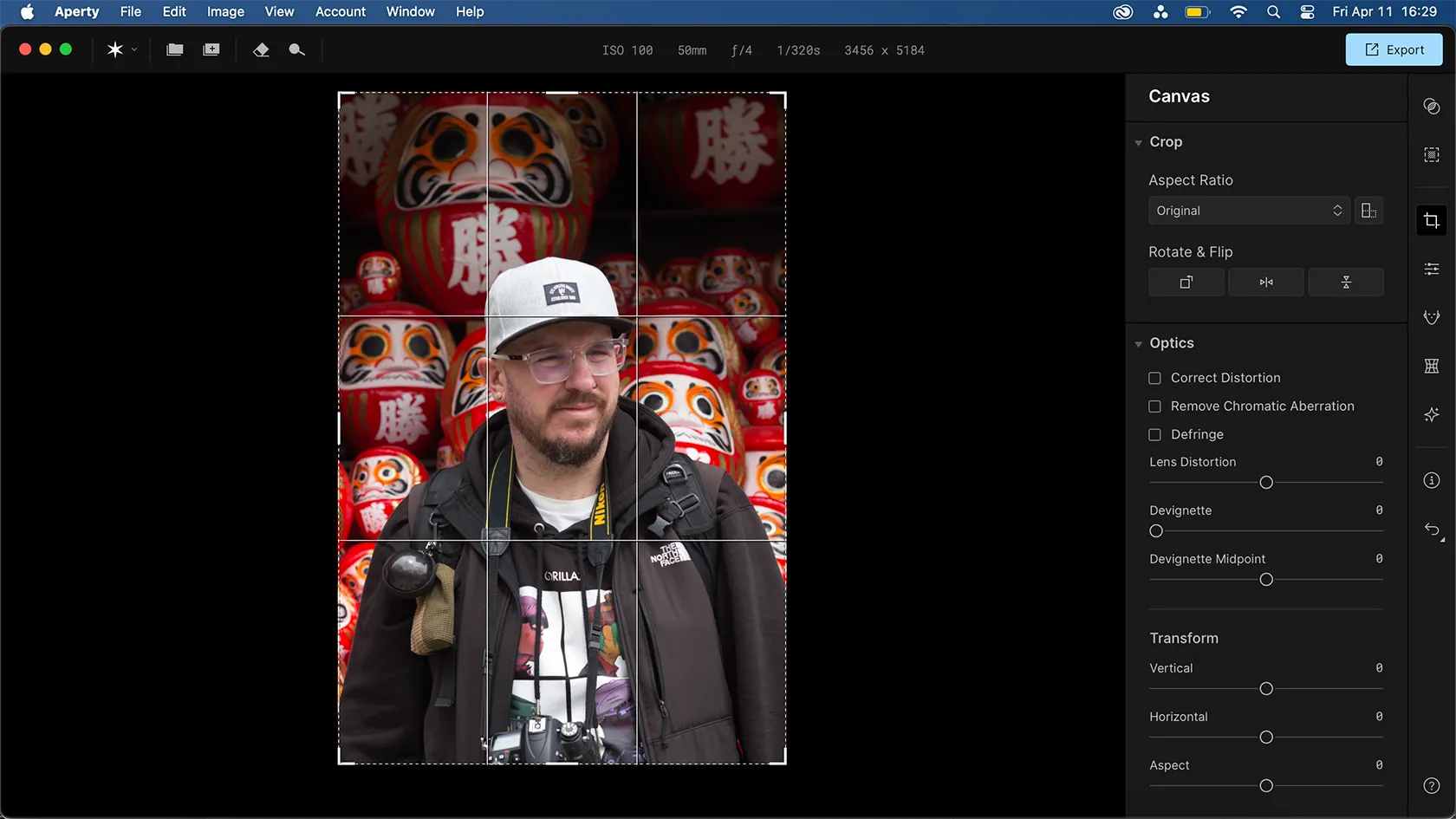 Aperty Canvas Tab