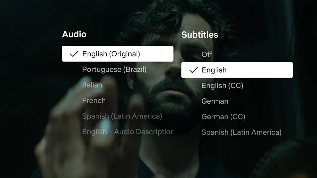 تشغيل خيار الترجمة الجديد على Netflix.