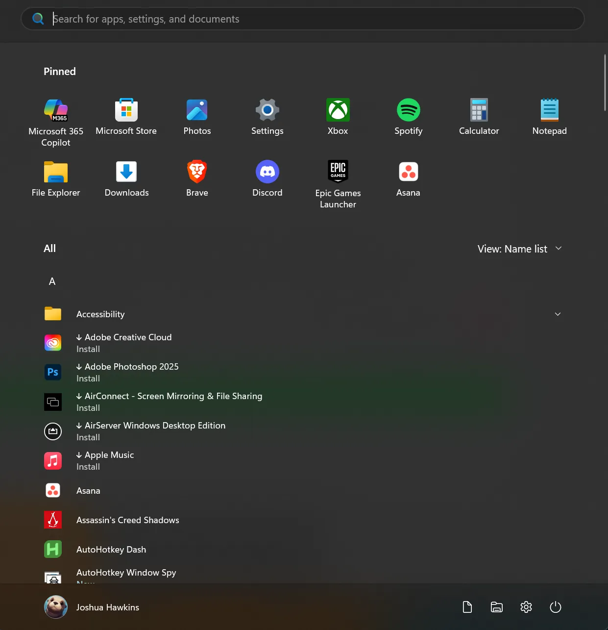 تغييرات قائمة ابدأ في Windows 11 Insider تظهر قائمة ابدأ أوسع وقائمة جميع التطبيقات
