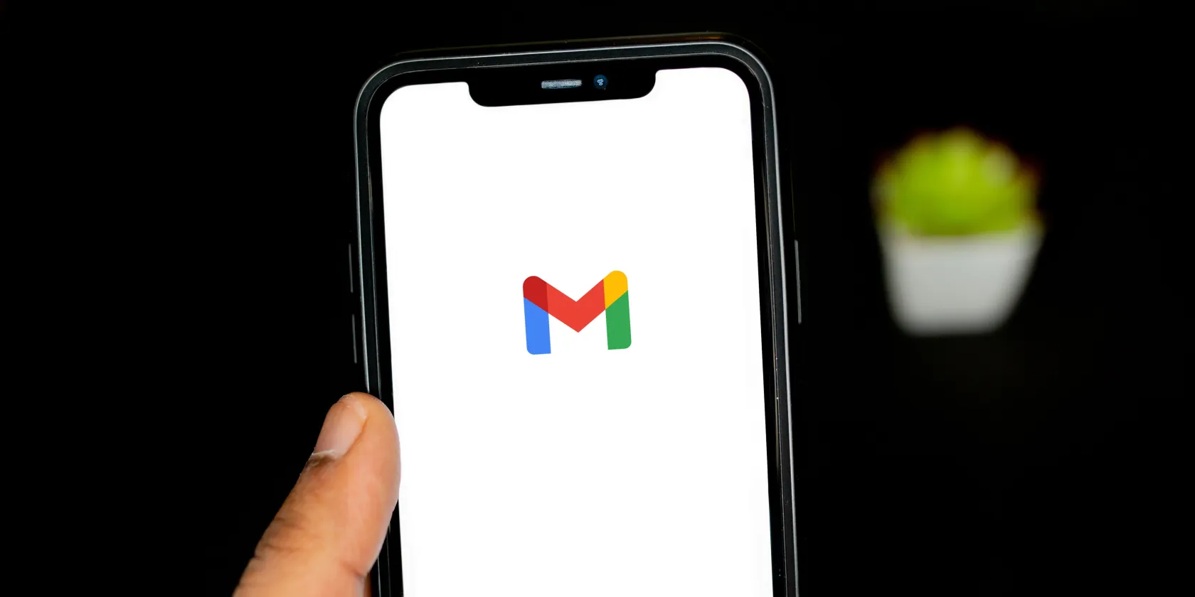 تحميل Gmail على جهاز iPhone X أسود