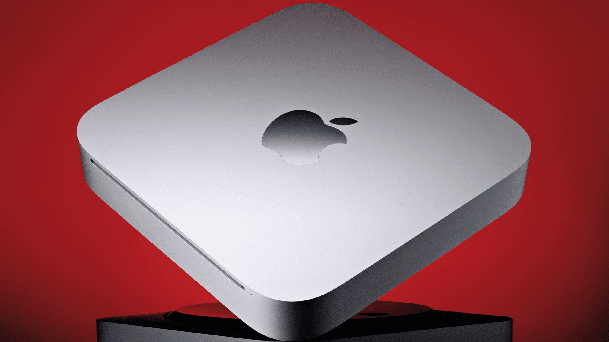 صورة استوديو لجهاز Mac mini من عام 2010