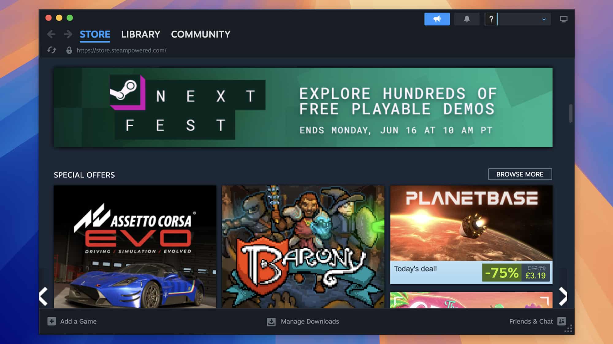 Steam for macOS